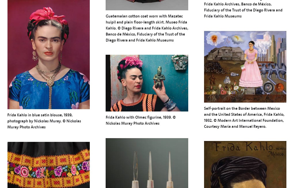 Frida Kahlo exhibition