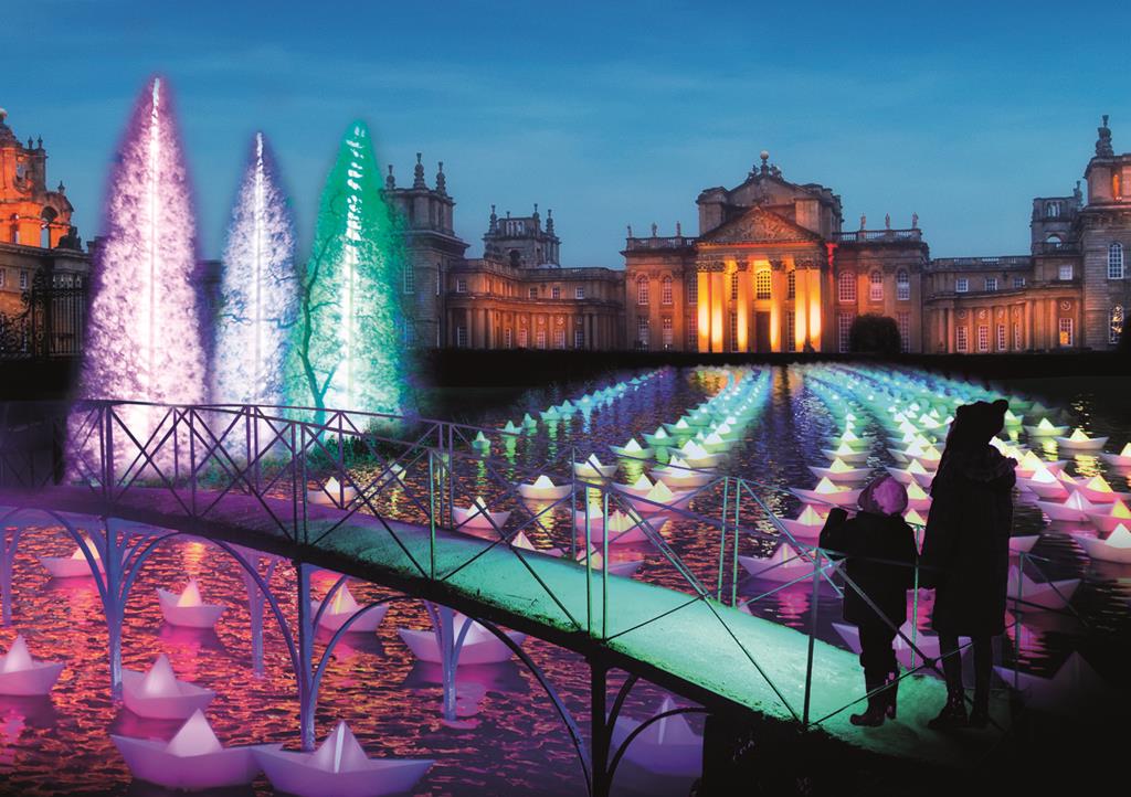 Christmas in Blenheim Palace, Woodstock, Oxfordshire