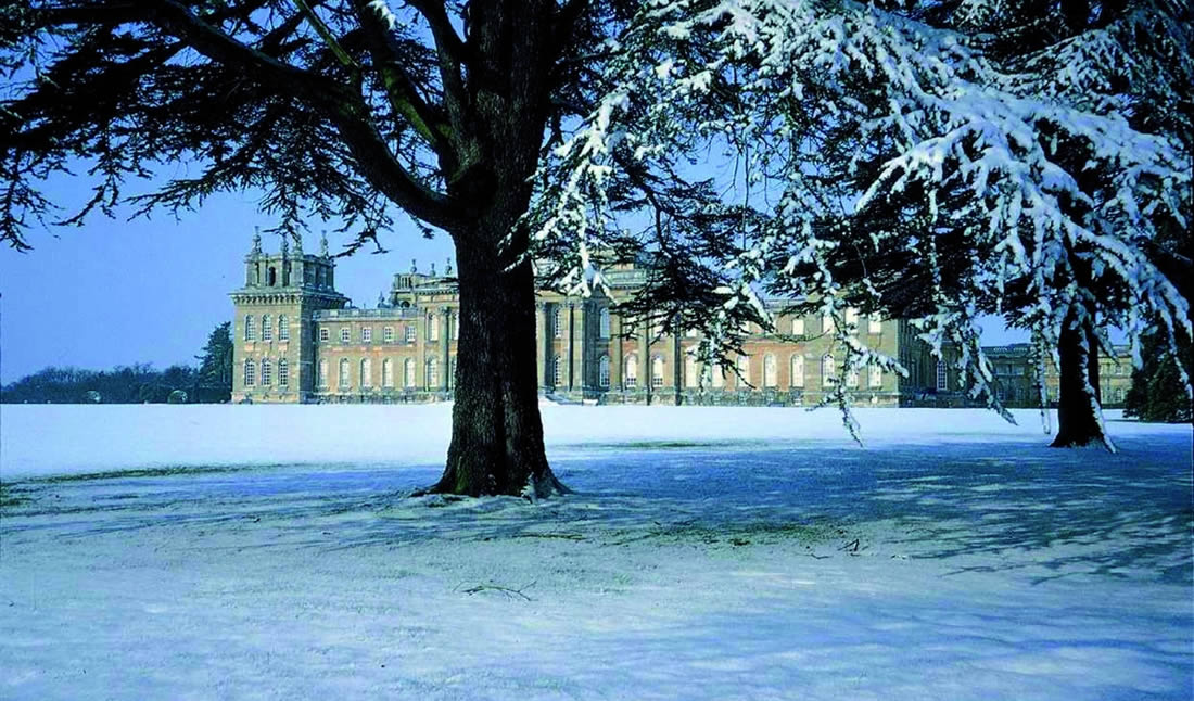 Christmas in Blenheim Palace, Woodstock, Oxfordshire