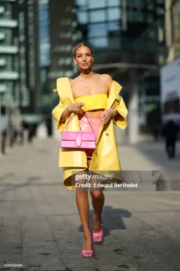 Yellow street fashion