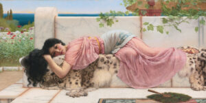Sweet Idleness” or “Dolce Far Niente” in Art Paintings by John William Godward