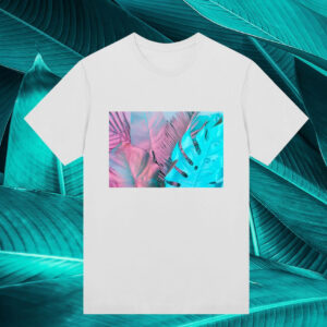 White T-shirt with NEON JUNJLE Art