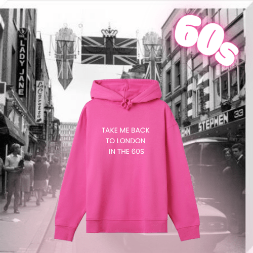 Pink hoodie